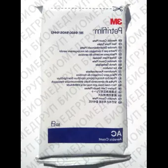 Тестпластины Petrifilm для определения КМАФАнМ АС, 50 шт/пакет, 2 пакета/упак