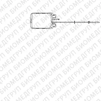 Контейнер полим. для крови и ее компонв стерил. однократо применения: КПК11000/4 однокамй с 4мя портами 1000 мл с иглой полимер. Одноканал