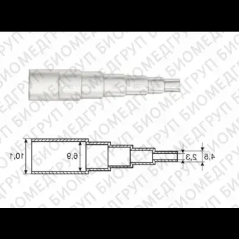 Коннектор одноразовый медицинский универсальный,  4  Mederen