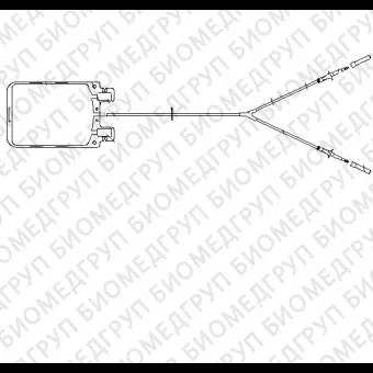 Контейнер полимерный для крови однократо применения: КПК110002 однокамй 1000 мл с двумя иглами полимер. одноканальными