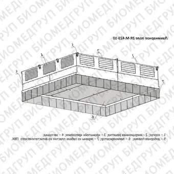 Поле ламинарное 2400х1800