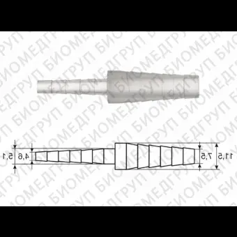 Коннектор одноразовый медицинский универсальный,  2  Mederen