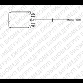 Контейнер полимерный для крови и ее компонентов стерильный однократного применения: КПК1300 однокамерный 300 мл с иглой полимерной одноканальной