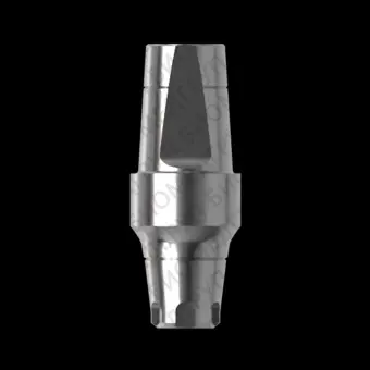 Абатмент титановый прямой, совместим с MIS C1  5,0 4 мм, с винтом