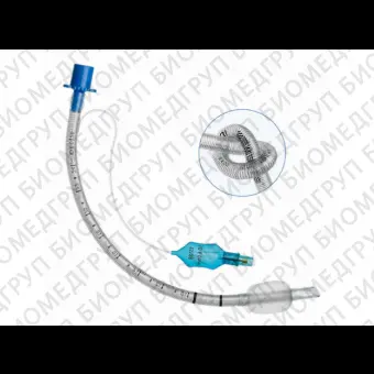 Трубка эндотрахеальная армированная с манжетой, размер 9.5  Mederen