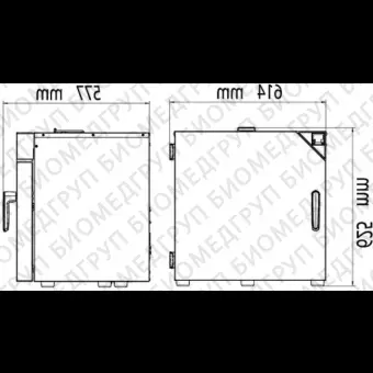 Сухожаровой шкаф 55 л, до 250С, принудительная вентиляция, RF 53, Binder, 90900028