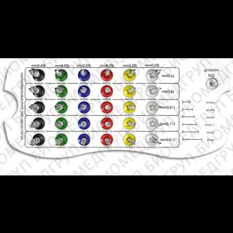Комплект инструментов для стоматологической имплантологии DISKIT