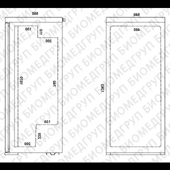 Лабораторный инкубатор с принудительной циркуляцией воздуха FOC 200IL