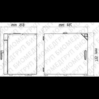 Сухожаровой шкаф 106 л, до 250С, принудительная вентиляция, RF 115, Binder, 90900029