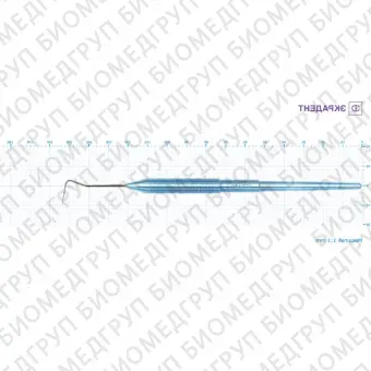 0105  зонд терапевтический изогнутый большой