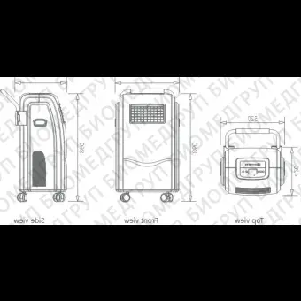 Мобильный очиститель воздуха HXPASY1200