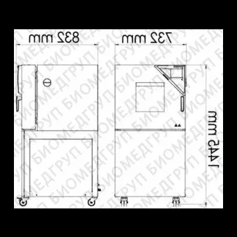 Камера испытательная теплохолодвлажность, 40...180С, MKF56, 60 л, Binder, 90200378