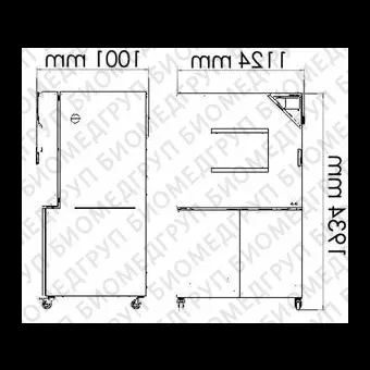 Камера испытательная теплохолод, 70...180С, MKT 240, 228л, Binder, 90200386