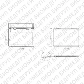 Slim Pad PRO Stains  зуботехническая палитра для композита, красок, керамики