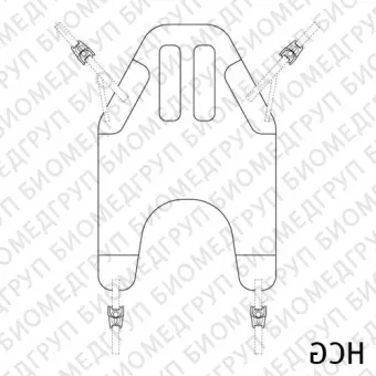 Привязь для подъемников для пациентов G202441K