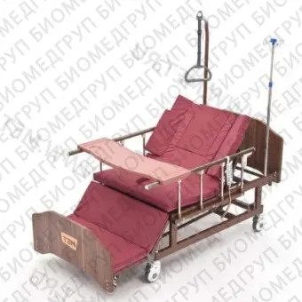 Электрическая фукциональая кровать для ухода за лежачими больными с переворотом и туалетом