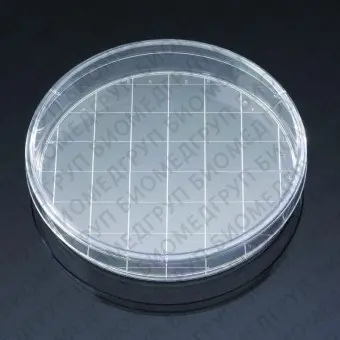 Чашки Петри диаметром 150 мм, для работы с адгезионными культурами клеток, стерильные, вентилируемые, 100 шт/уп