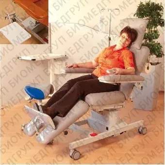 Кресло терапевтическое BIONIC, вариант исполнения: UniversalLine с навесным столиком