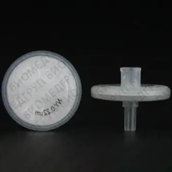 Фильтрующая насадка, d пор 0,22 мкм, d мембраны 25 мм, нейлон, 100 шт., Импорт, C0000279