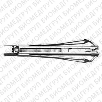 Аппликатор зажимов открытое хирургическое вмешательство INS750343, INS750345