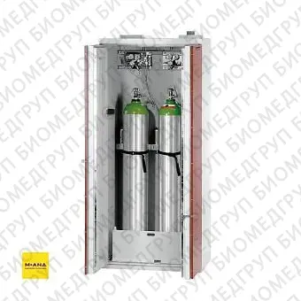 Шкаф для газовых баллонов, 250 л или 410 л, 30 мин, EcoL, Duperthal, 73200960011