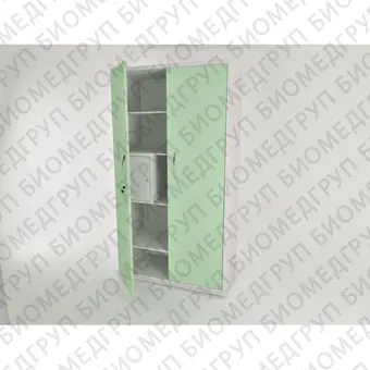 ARC225  шкаф закрытого типа с сейфом, металл в полимере, 4 полки