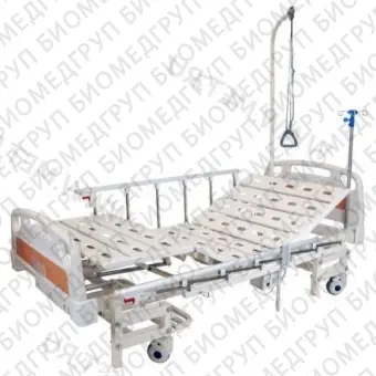 Функциональная кровать с электроприводом регулируемой высоты и секций