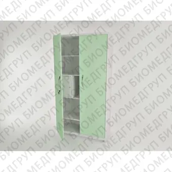 ARC224  шкаф закрытого типа с сейфом, металл в полимере, 4 полки