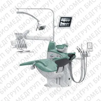 Diplomat Adept DA270 Special Edition  стоматологическая установка с верхней подачей инструментов, с креслом DM20