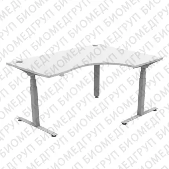 Ergotrade Bend  эргономичный угловой стол с электрорегулировкой высоты