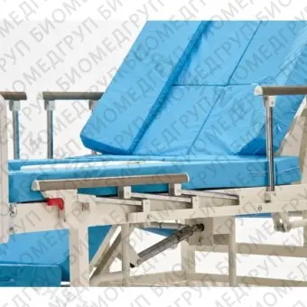 Механическая функциональная медициская кровать с интегрированным кресломкаталкой