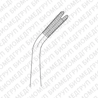 DA300R  пинцет стоматологический для наложения швов, длина 150 мм
