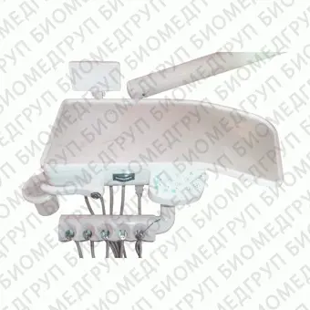 Azimut 100A  стоматологическая установка с верхней подачей инструментов и двумя стульями