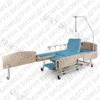 Электрическая функциональная кровать со встроенным кресломкаталкой