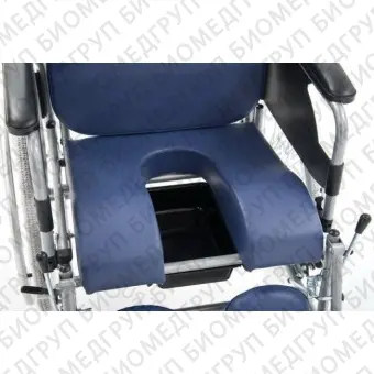 Креслоколяска с санитарным оснащением  ширина сиденья 43 см