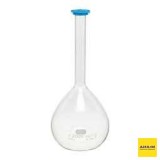 Колба мерная, 1000 мл, класс В, БС, колпачок, Pyrex Vista, 4 шт./уп., Pyrex (Corning), 70581-1L