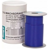 Восковая проволока (S-U-WAX-WIRE) 250г. Schuler-Dental (3,0 мм Средней твердости 62730039 Зеленый)