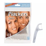 Plackers Twin флосс-зубочистка с двойной нитью, 35 шт.