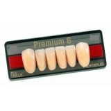 Зубы искуственные акриловые Premium 6 цвет В1 фасон L20 низ (0002) PR6B1L20