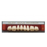 Зубы акриловые Acry Rock жевательные верхние (планка 8 зубов) (C3 D-39S)