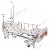 Функциональная кровать с электроприводом регулируемой высоты и секций