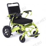 Мощное малогабаритное  кресло-коляска с электроприводом, рама-алюминий