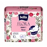 женские прокладки Bella flora с ароматом розы по 10 шт.
